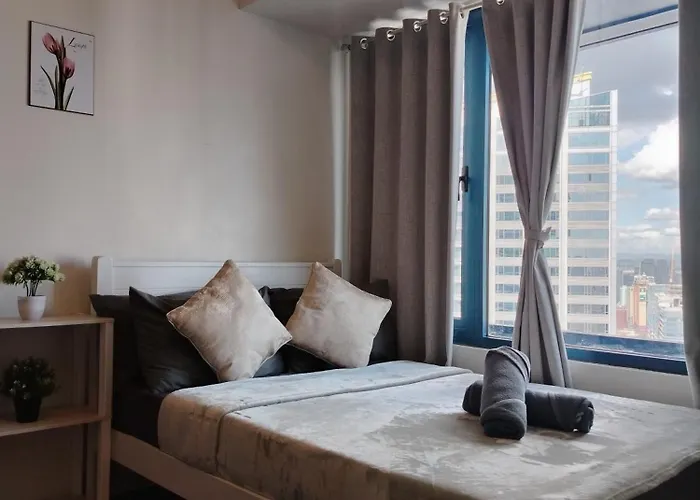 Cozy & Stylish Staycation And Netflix - Wifi And Pool Apartment Manila